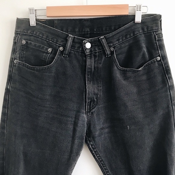 Vintage | Rare Levi’s Distressed 505’s Black Jeans - Picture 3 of 7